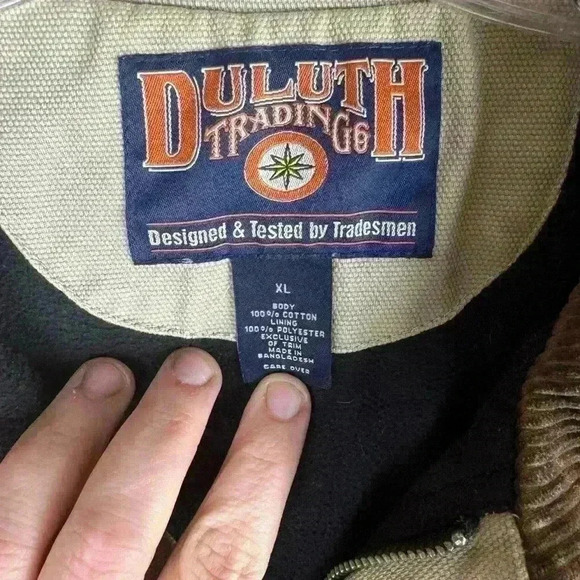 Duluth Trading Co WORN-IN DUCK WORK JACKET size XL excellent cond. - Picture 2 of 3